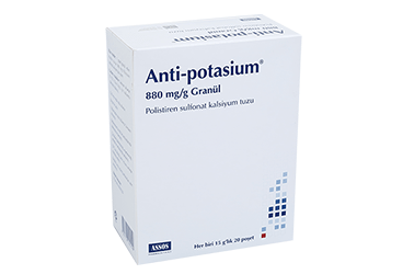 ANTI-POTASIUM 880 MG/G GRANUL